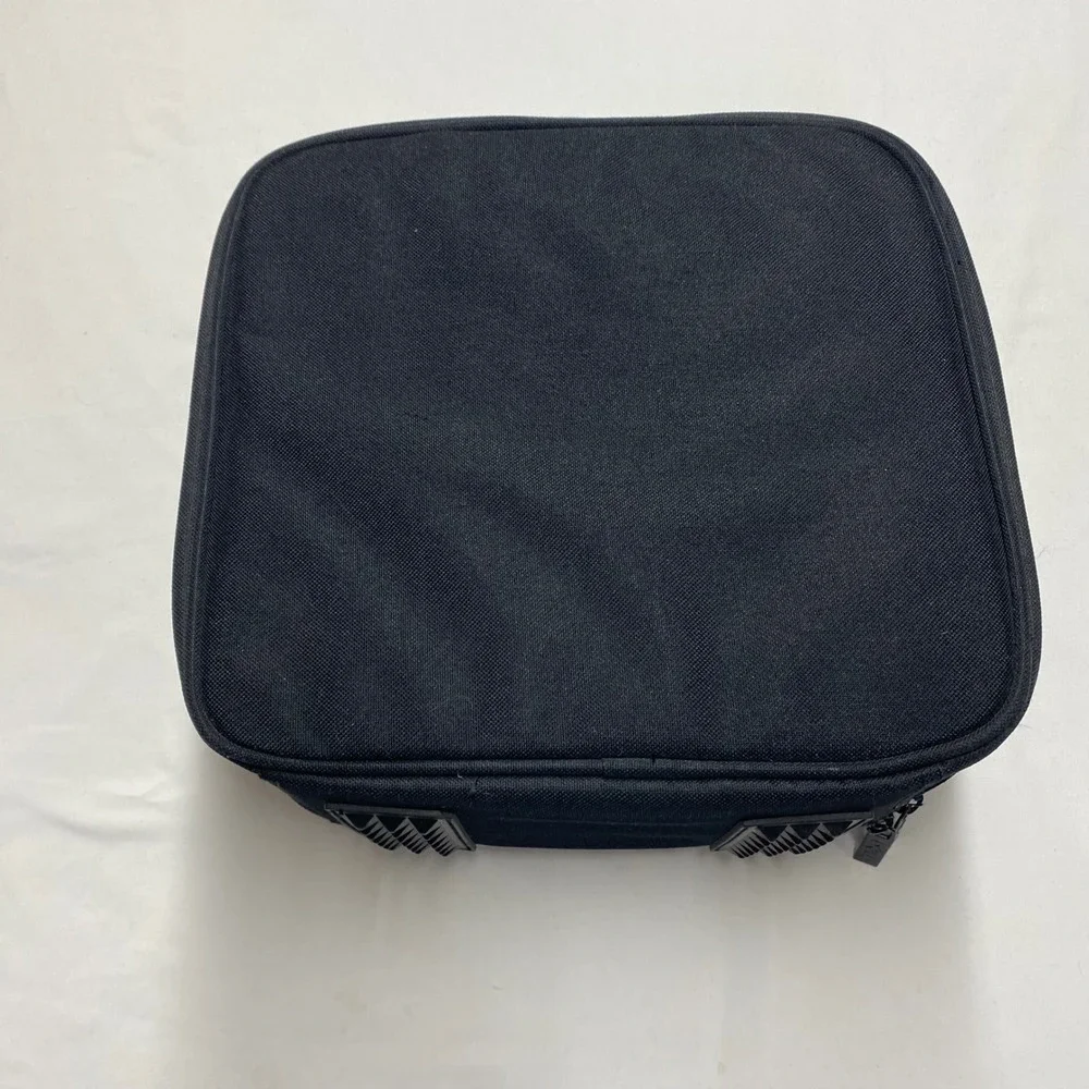 Dell Black Padded Projector Carrying Case Nylon Travel Bag with Divider 10x11x5